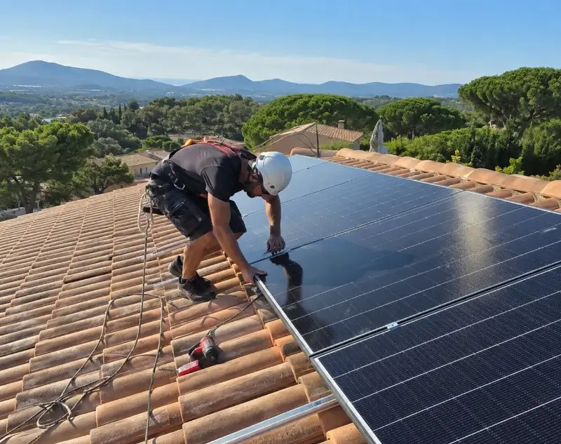 Installateur panneaux solaires Scheibenhard — pose photovoltaïque sur toiture